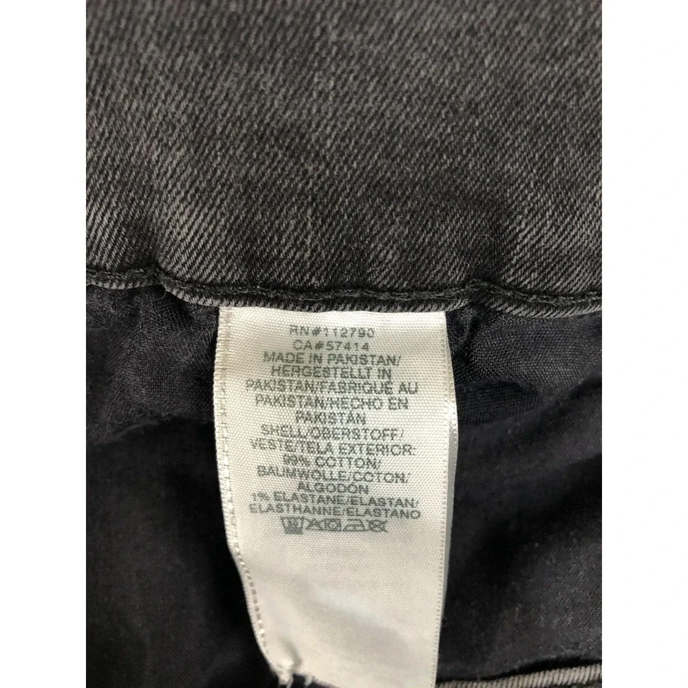 True Religion Jeans Men 36x32 (Tag 38) Black Geno Relaxed Slim Denim